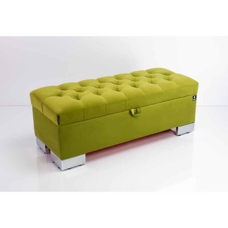 Tufted Storage Bench